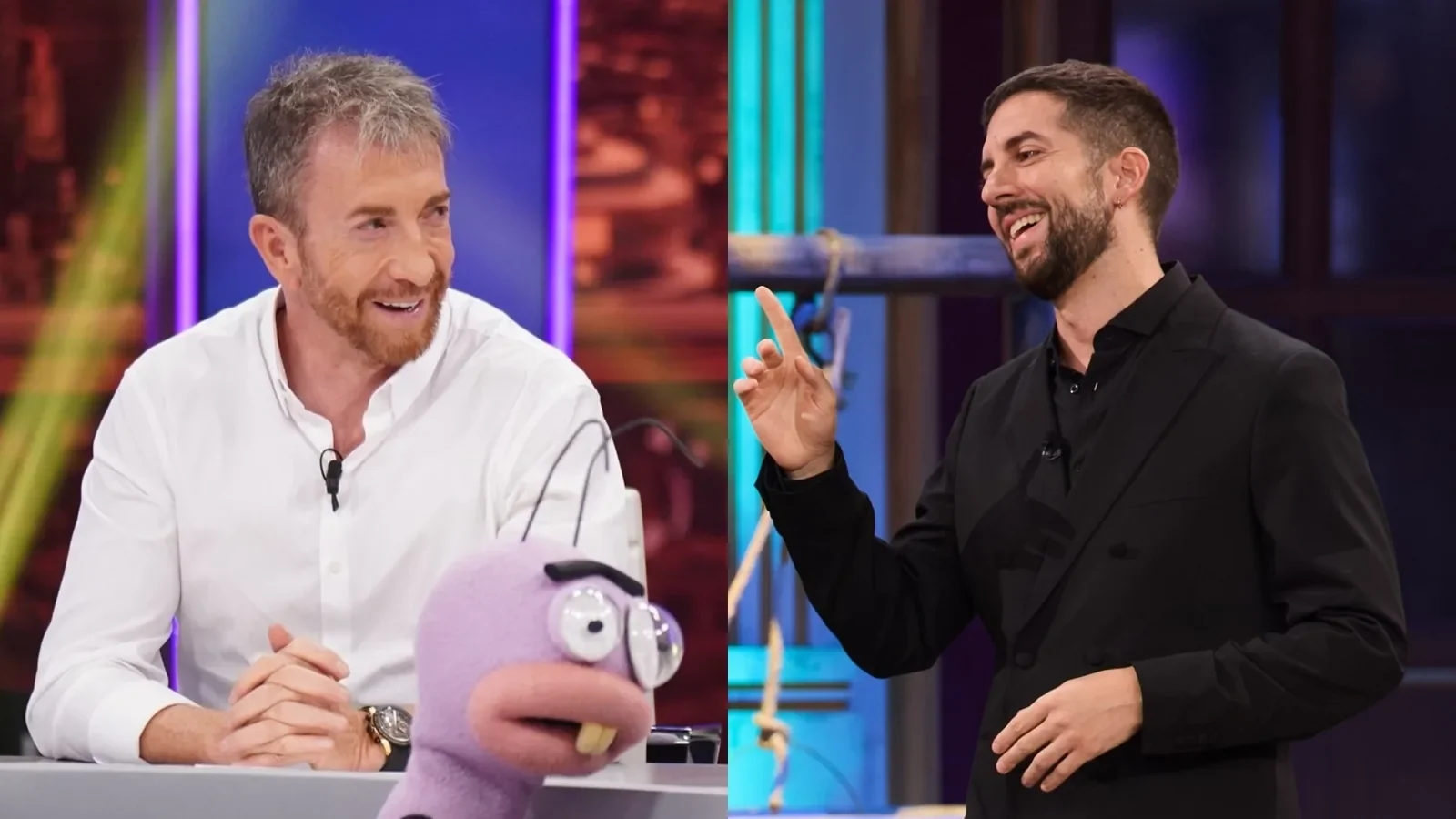Pablo Motos y David Broncano en sus programas