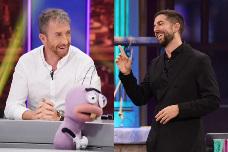 Pablo Motos y David Broncano en sus programas