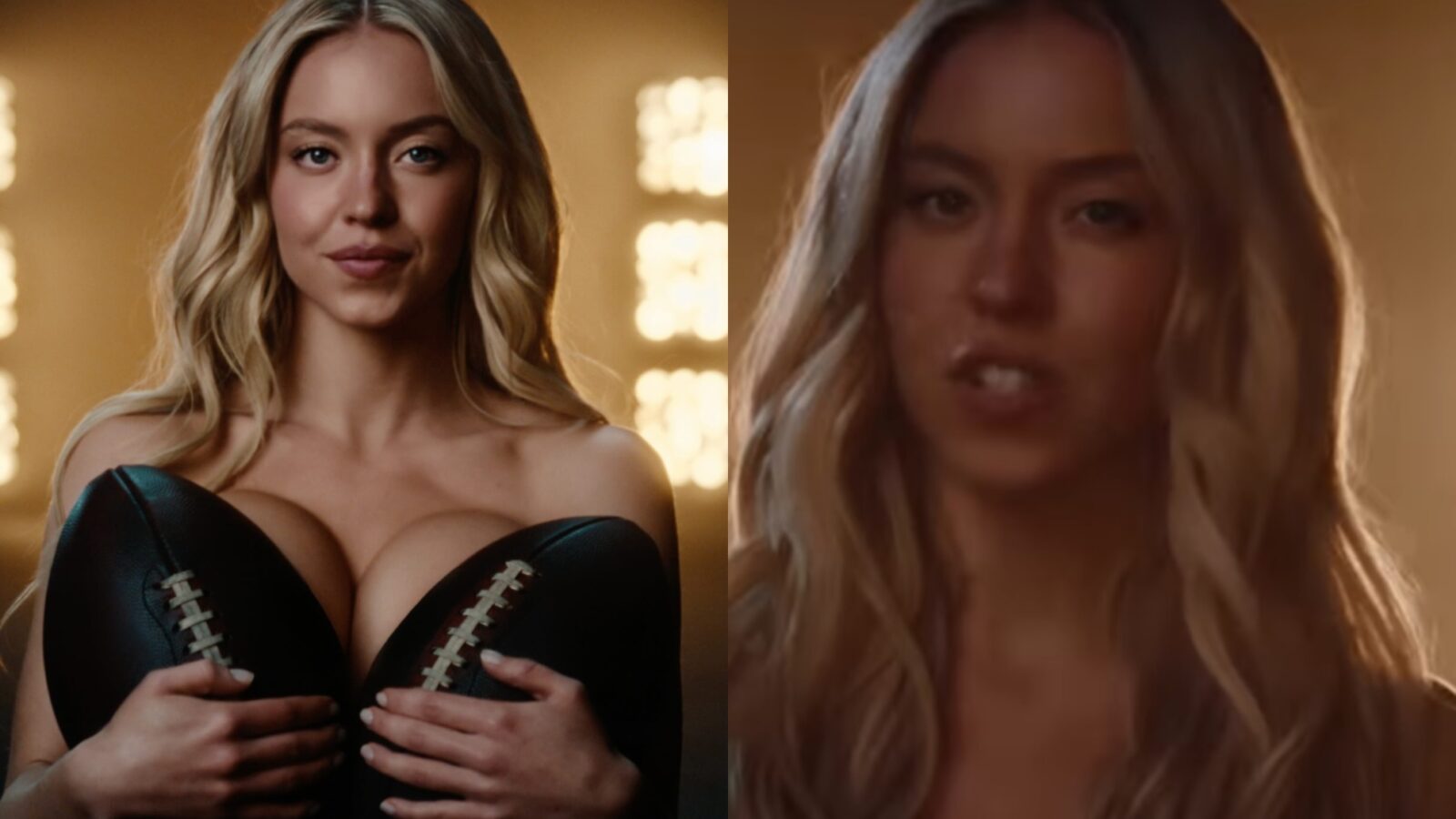 Sydney Sweeney en el anuncio de Novig
