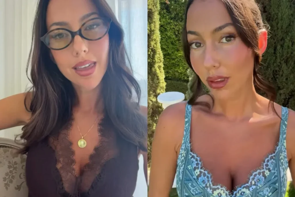 Paddy Noarbe, mujer de Marcos Llorente, en dos vídeos de Instagram