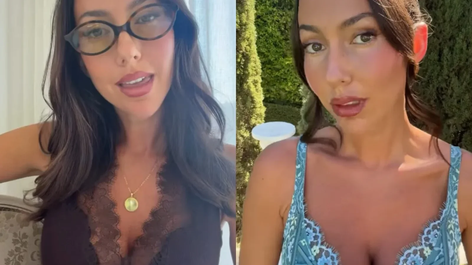 Paddy Noarbe, mujer de Marcos Llorente, en dos vídeos de Instagram