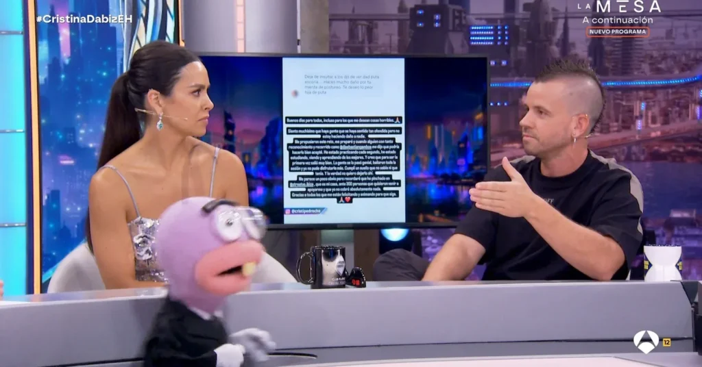 Dabiz Muñoz y Cristina Pedroche en El Hormiguero